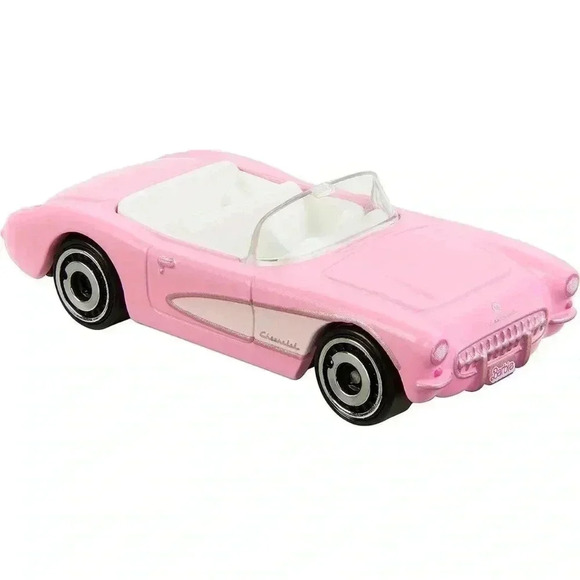 Hot Wheels 2023 Barbie 1956 Corvette Barbie The Movie - Picture 4 of 5